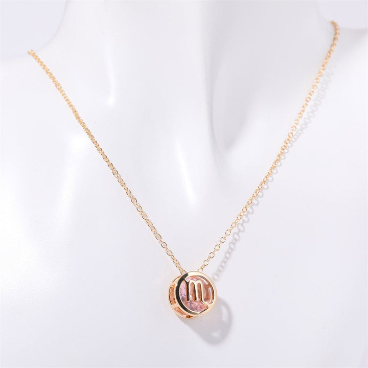 Colier Zodíaco Dublu Față