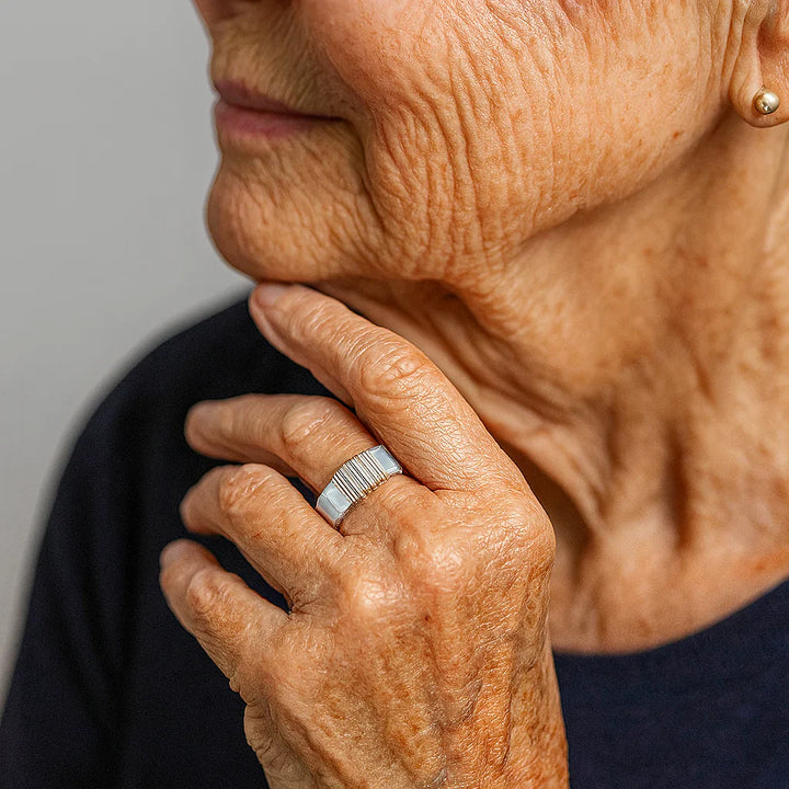 Inel Boho Fire Aurii