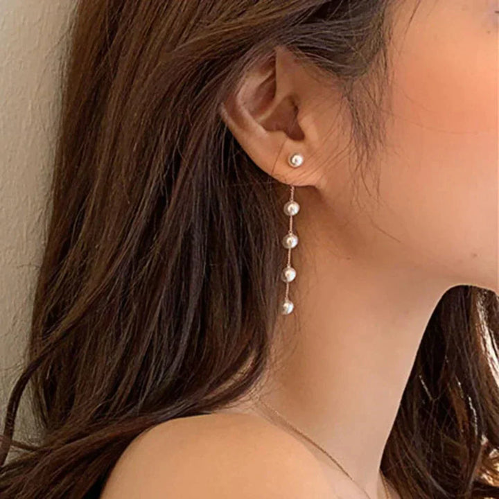 Cercei cu Pandantive din Perle