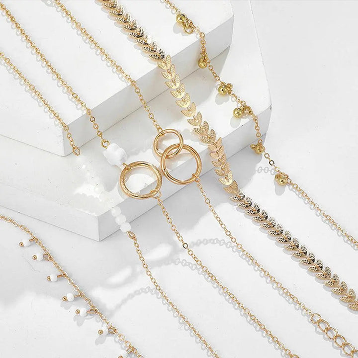 Set de Brățări Boho din Aur