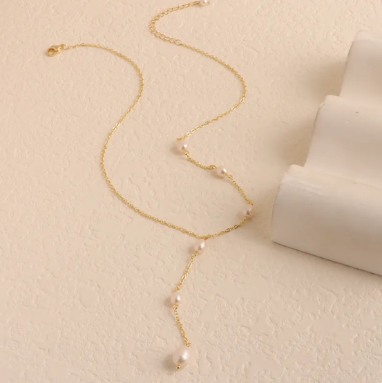 Colier din Argint cu Perle de Apă Dulce