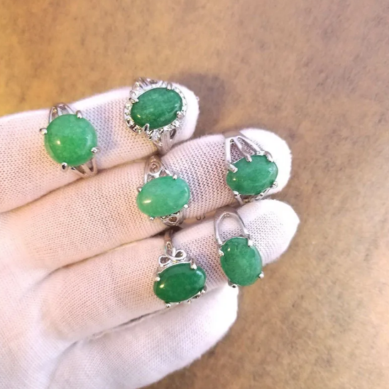 Set de Inele din Piatră Naturală