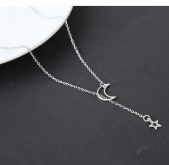 Colier Scurt Steaua Lunii