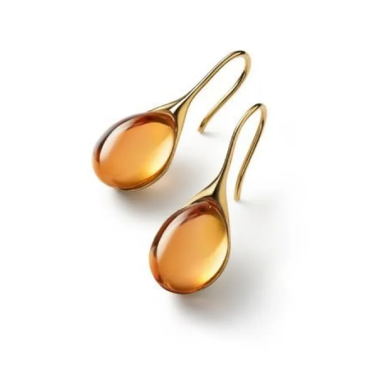 Cercei cu Opal Încrustat